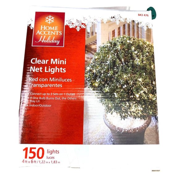 Home Accents Holiday Holiday Home Accents Holiday 5 Lights Clear